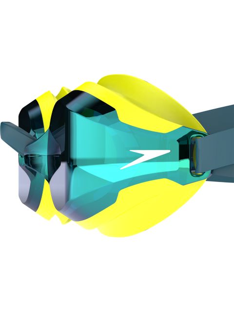 Speedo Fastskin Speedsocket 2.0 Goggles - Emerald Mirror/Hyper Yellow/Cobalt