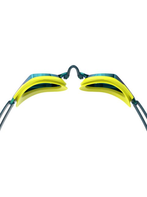 Speedo Fastskin Speedsocket 2.0 Goggles - Emerald Mirror/Hyper Yellow/Cobalt