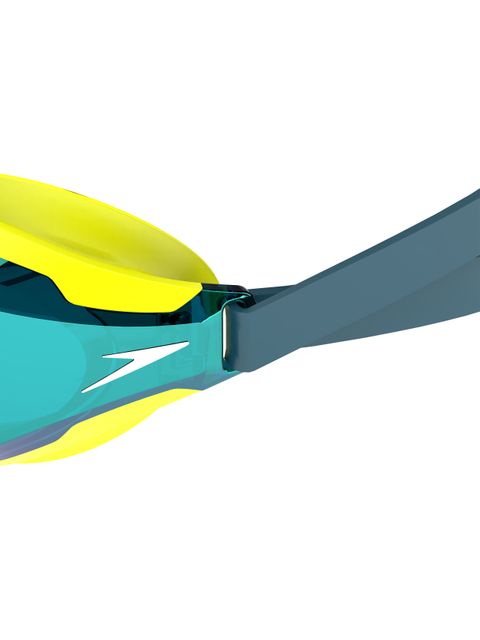 Speedo Fastskin Speedsocket 2.0 Goggles - Emerald Mirror/Hyper Yellow/Cobalt