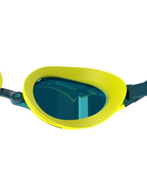 Speedo Fastskin Speedsocket 2.0 Goggles - Emerald Mirror/Hyper Yellow/Cobalt