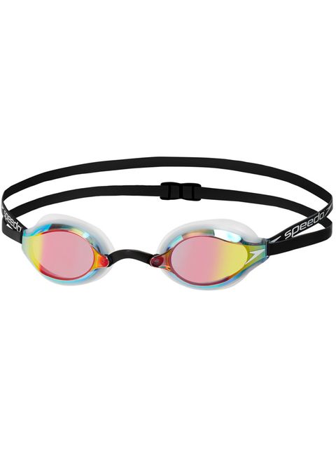 Speedo Fastskin Speedsocket 2.0 Goggles - White / Gold Mirror