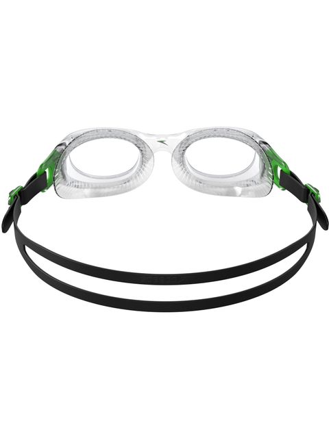 Speedo Futura Classic Clear Goggles - Fluro Green & Clear