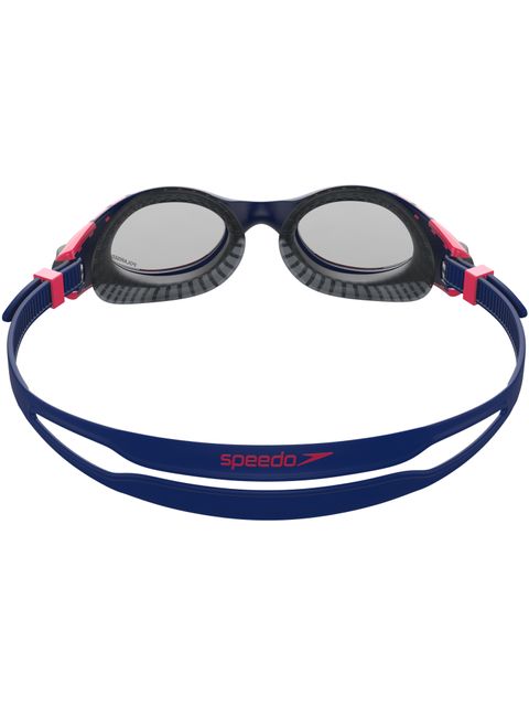 Speedo Futura Biofuse Flexiseal Triathlon Polarised Goggles - Navy & Phoenix Red