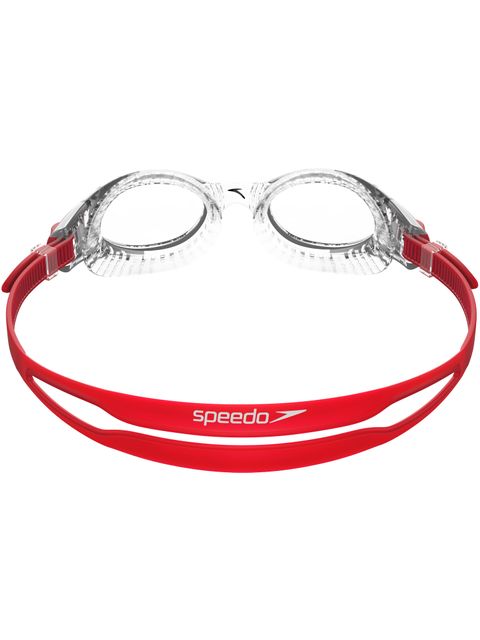 Speedo Futura Biofuse Flexiseal Clear Goggles - Lava Red