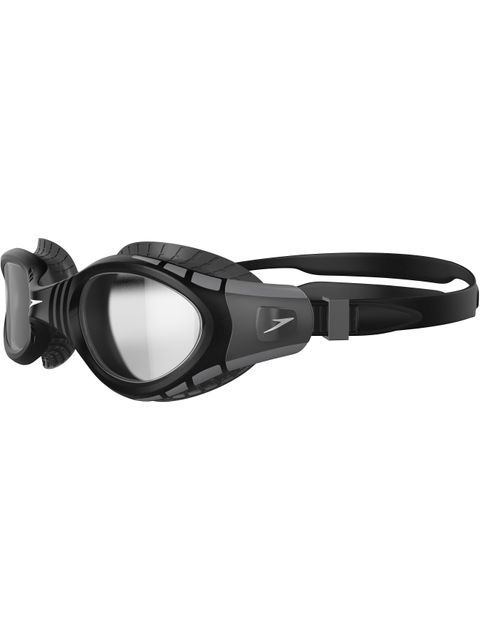 Speedo Futura Biofuse Flexiseal Smoked Goggles - Cool Grey & Black
