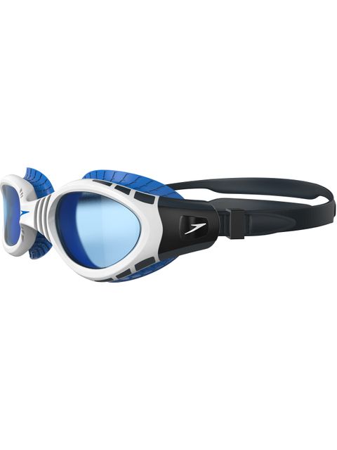 Speedo Futura Biofuse Flexiseal Tinted Goggles - Oxide Grey & White