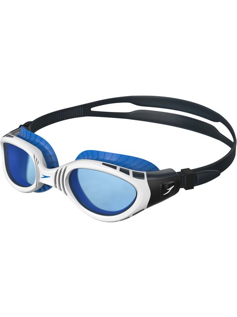 Speedo Futura Biofuse Flexiseal Tinted Goggles - Oxide Grey & White