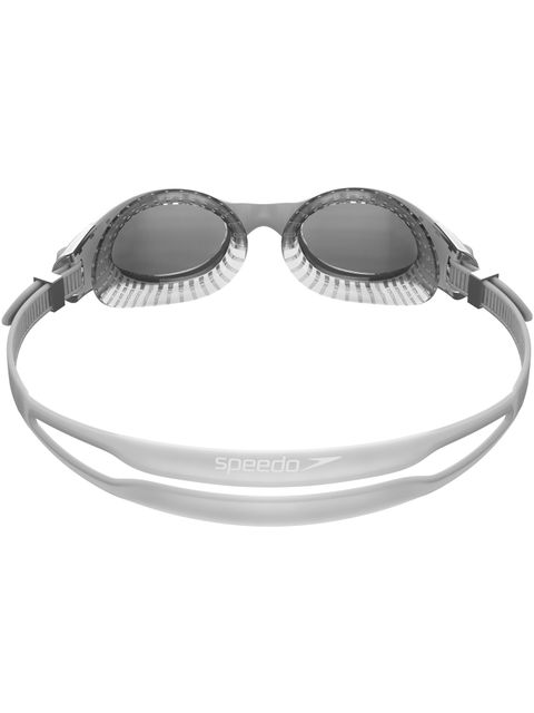 Speedo Futura Biofuse Flexiseal Mirrored Goggles - Cool Grey & White