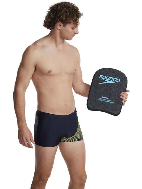 Speedo Medley Logo Aquashorts - Navy/Lemon