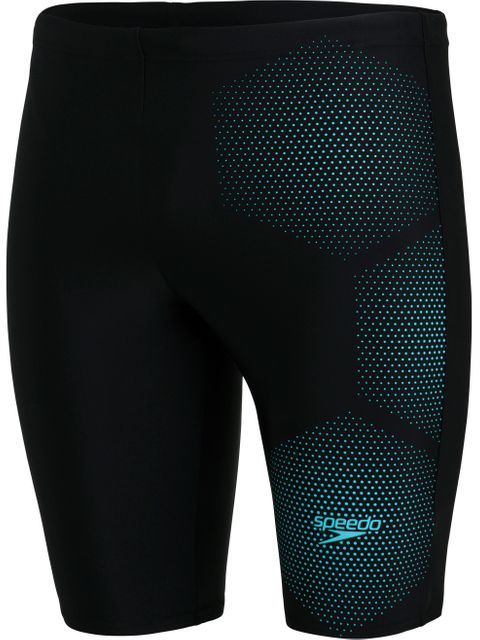 Speedo Tech Placement Jammers - Black/Light Adriatic