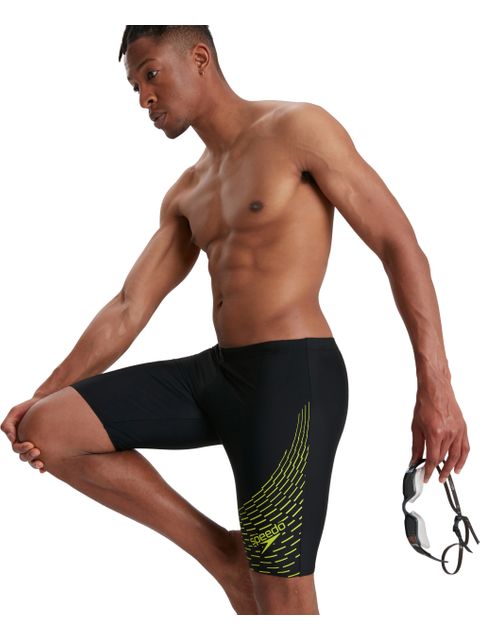 Speedo Jammers - Medley Logo Atomic Lime