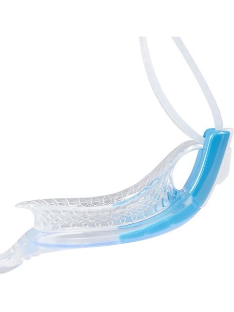 Speedo Futura Biofuse Flexiseal Junior Clear Goggles - Clear & White