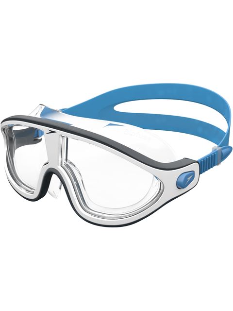Speedo Biofuse Rift Swim Mask - Clear/Bondi Blue/White