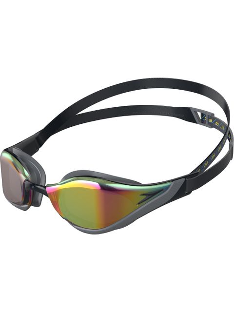 Speedo Fastskin Pure Focus Goggles - Ruby Mirror/Black/Cool Grey