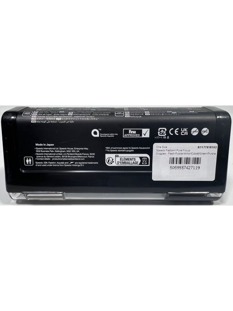 Speedo Fastskin Pure Focus Goggles - Flash Purple Mirror/Cobalt/Green/Purple