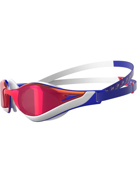 Speedo Fastskin Pure Focus Goggles - Mirror/Red/Cobalt/White