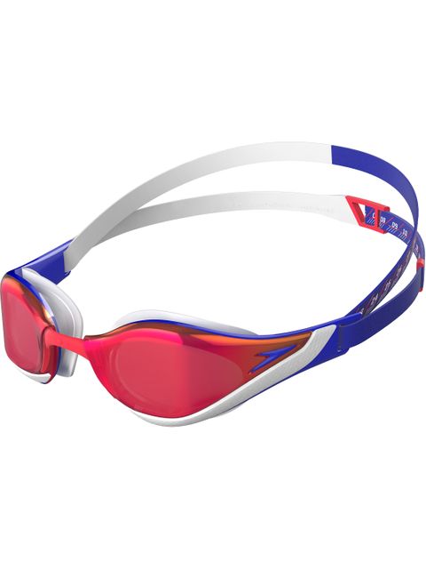 Speedo Fastskin Pure Focus Goggles - Mirror/Red/Cobalt/White
