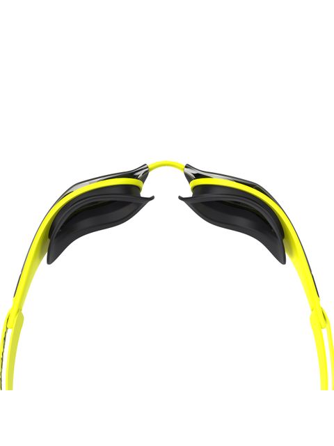 Speedo Fastskin Pure Focus Goggles - Silver Mirror/Hyper Yellow/Smoke