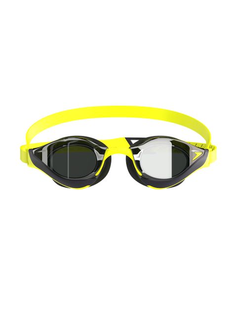 Speedo Fastskin Pure Focus Goggles - Silver Mirror/Hyper Yellow/Smoke