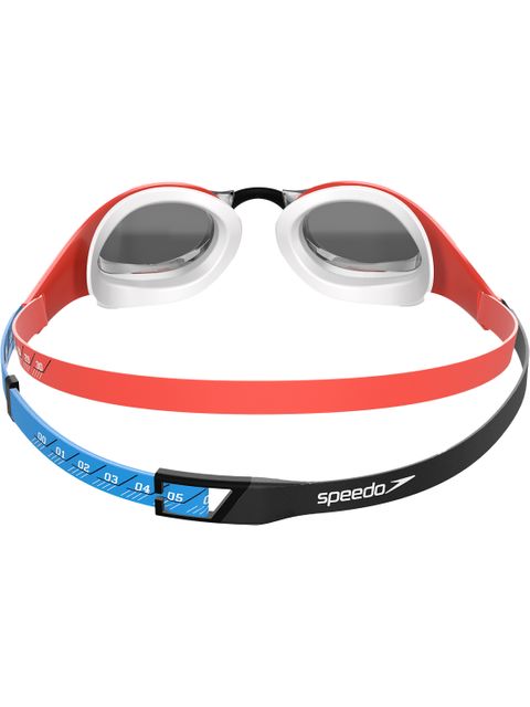 Speedo Fastskin Pure Focus Goggles - Chrome Mirror/Red/Black/White/Blue
