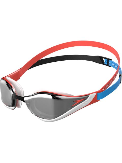 Speedo Fastskin Pure Focus Goggles - Chrome Mirror/Red/Black/White/Blue
