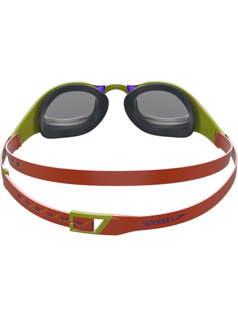 Speedo Fastskin Pure Focus Goggles - Violet Gold Mirror/Atomic Lime/Salso