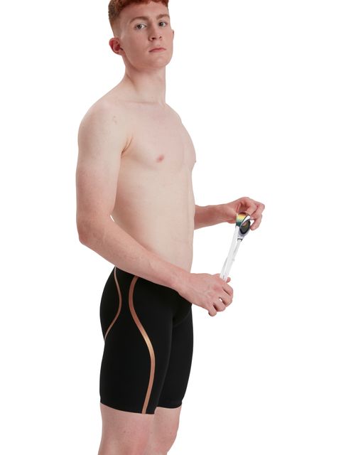 Speedo Fastskin LZR Pure Intent Jammers - Black/Rose Gold