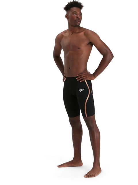Speedo Fastskin LZR Pure Intent High Waist Jammers - Black/Gold