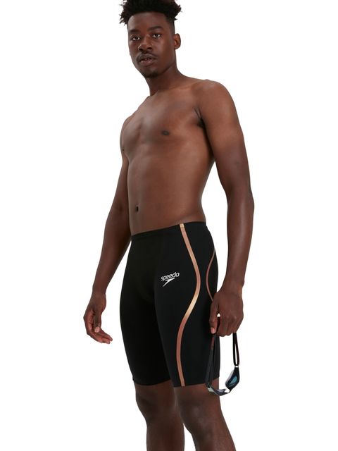 Speedo Fastskin LZR Pure Intent High Waist Jammers - Black/Gold