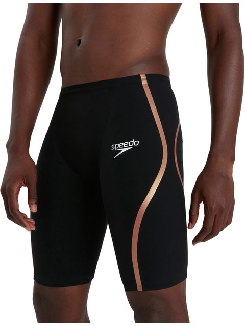 Speedo Fastskin LZR Pure Intent High Waist Jammers - Black/Gold