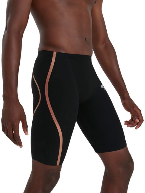Speedo Fastskin LZR Pure Intent High Waist Jammers - Black/Gold