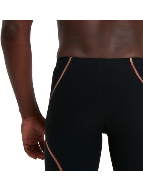 Speedo Fastskin LZR Pure Intent High Waist Jammers - Black/Gold