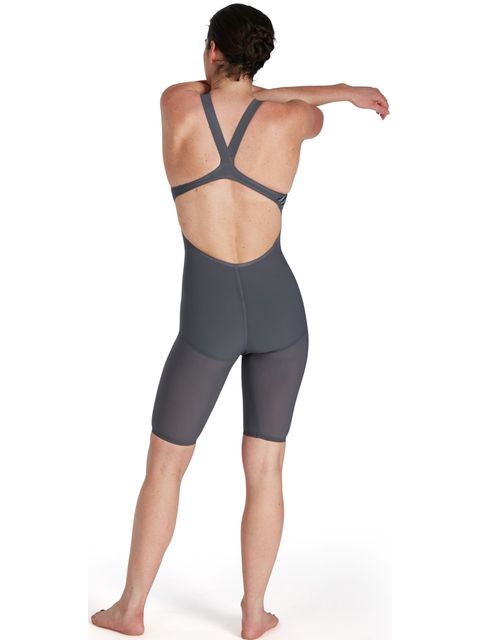 Speedo Fastskin LZR Pure Valor Openback Kneelength - Night Flare