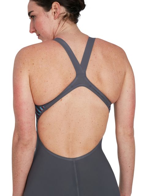 Speedo Fastskin LZR Pure Valor Openback Kneelength - Night Flare