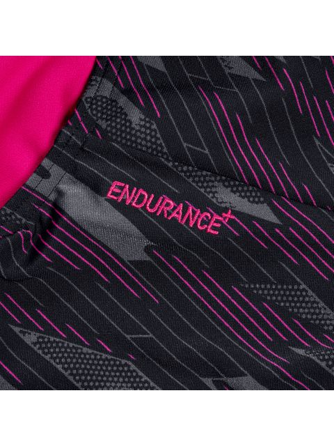 Speedo Medalist One Piece - Hyperboom/Black/Pink/Charcoal