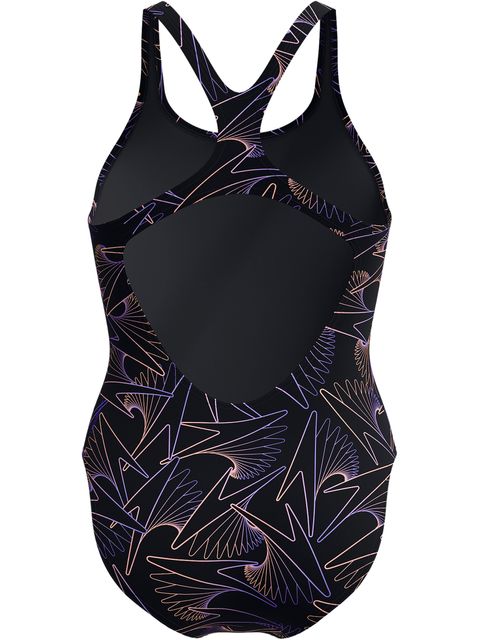 Speedo Hyperboom Allover Medalist One Piece - Bright Peach