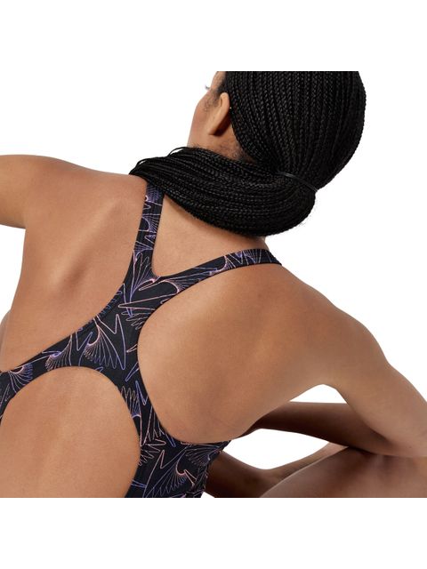 Speedo Hyperboom Allover Medalist One Piece - Bright Peach