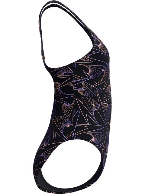 Speedo Hyperboom Allover Medalist One Piece - Bright Peach