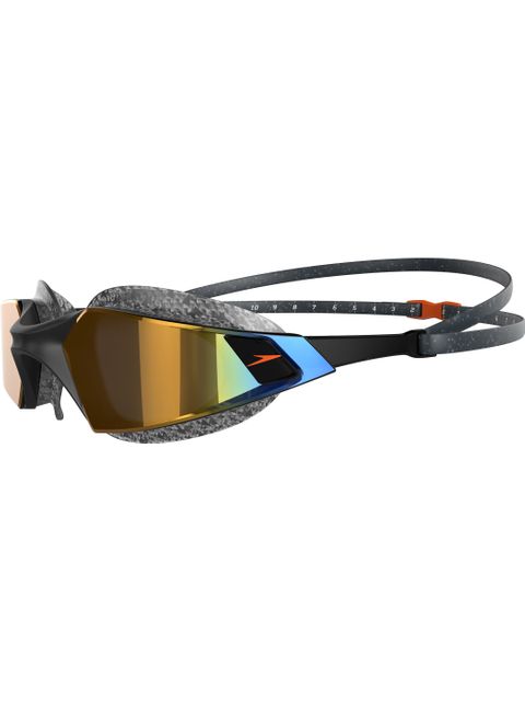 Speedo Aquapulse Pro Goggles - Gold Mirror/Grey/Black