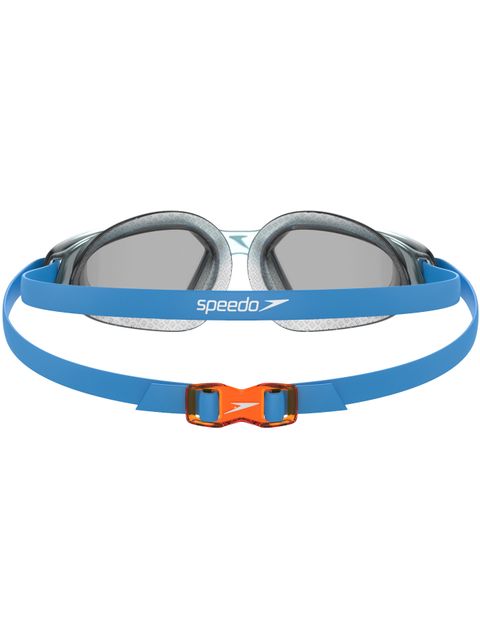 Speedo Hydropulse Junior Goggles - Light Smoke/Pool Blue/Mango