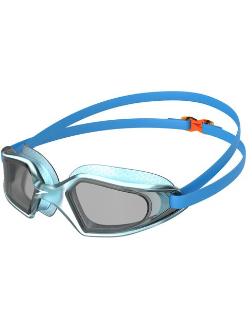 Speedo Hydropulse Junior Goggles - Light Smoke/Pool Blue/Mango