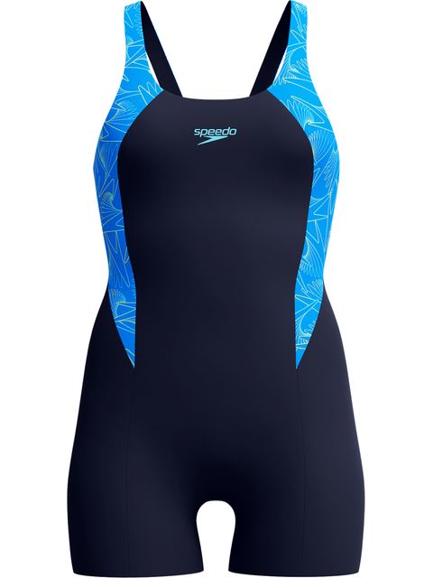Speedo Hyperboom Splice Legsuit - Lagoon Blue