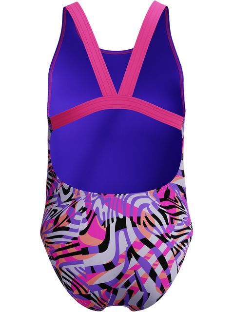 Speedo Digital Leaderback One Piece - Flare Pink