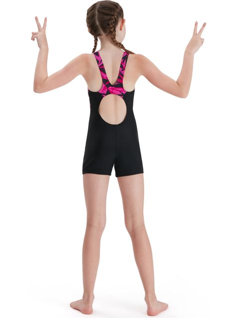 Speedo Splice Legsuit - Hyperboom Electric Pink