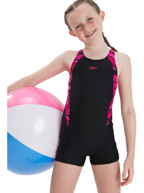 Speedo Splice Legsuit - Hyperboom Electric Pink