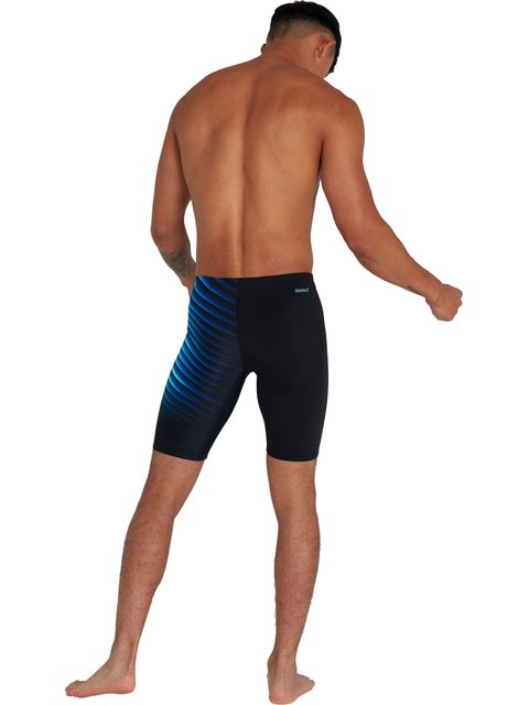 Speedo Placement Jammers - Black/Light Adriatic