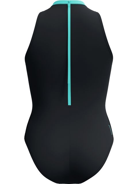 Speedo Printed Hydrasuit One Piece - Speedo Black