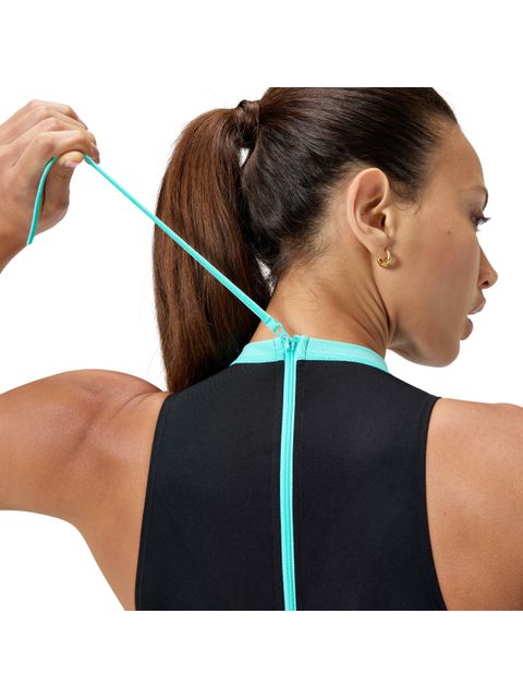 Speedo Printed Hydrasuit One Piece - Speedo Black