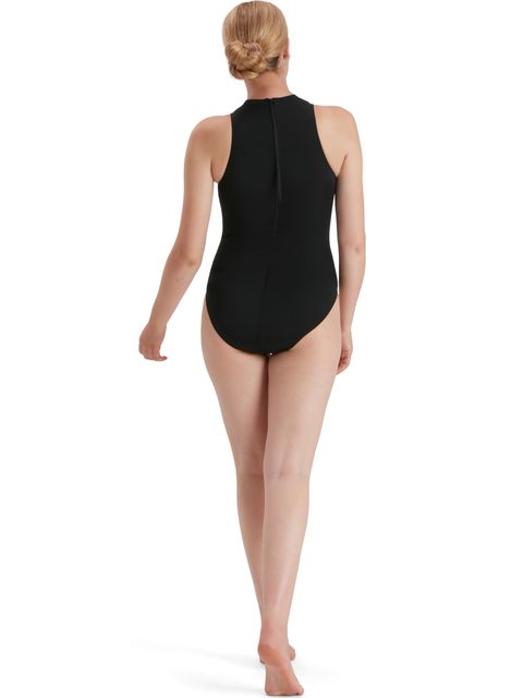 Speedo Hydrasuit - Black/Neon Orchid
