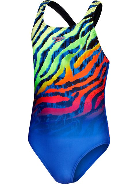 Speedo Medalist One Piece - Flame/Volcanic/Sunblaze